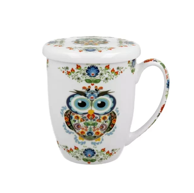 Kubek do kawy i herbaty lawenda